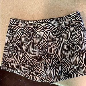 Milly zebra print shorts